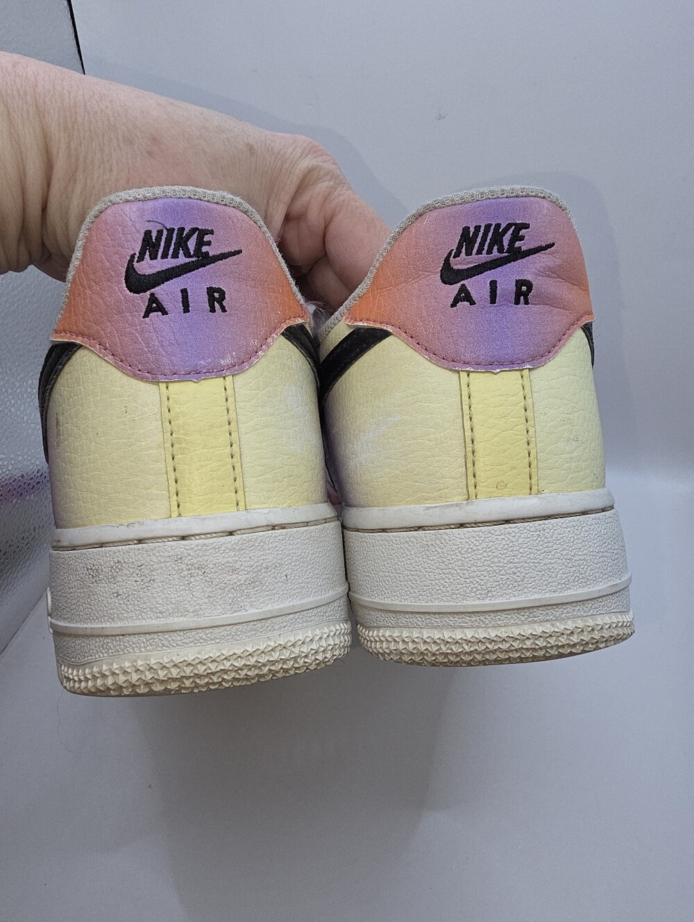 Nike Women's 10 Air Force 1 Low Multi-Color Gradient - Picture 4 of 8